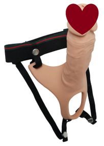 Страпон Hollow Strap-on Super Hero sexstyle