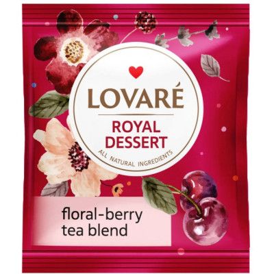Чай Lovare "Royal dessert" 50х1.5 г (lv.16249) | Зображення 2