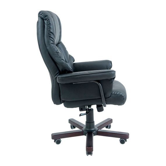 Крісло Конгрес Вуд M-2 Широкий (Anyfix Wide) Чорний | Зображення 2