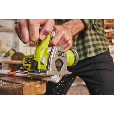 Дисковая пила Ryobi R18MMS-0, 18В ONE+, диск 85мм (без АКБ та ЗП) (5133004515) | Зображення 8
