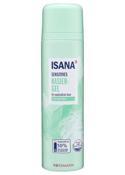 Гель для гоління жіночий Isana Sensitives Aloe Vera 150 мл