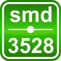 Зелена (green) стрічка світлодіодна 6,0W SMD3528 (60 LED / м); Outdoor IP68 Premium | Зображення 3