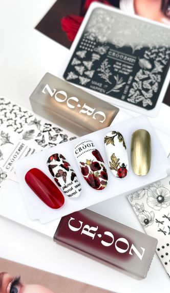 Пластина для стемпінгу Crooz 01 (6 х 6см) | Зображення 2