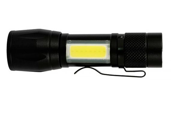 Фонарь ручной Vertvoll - 2LED (1COB) x 1Вт Li-ion | Зображення 2