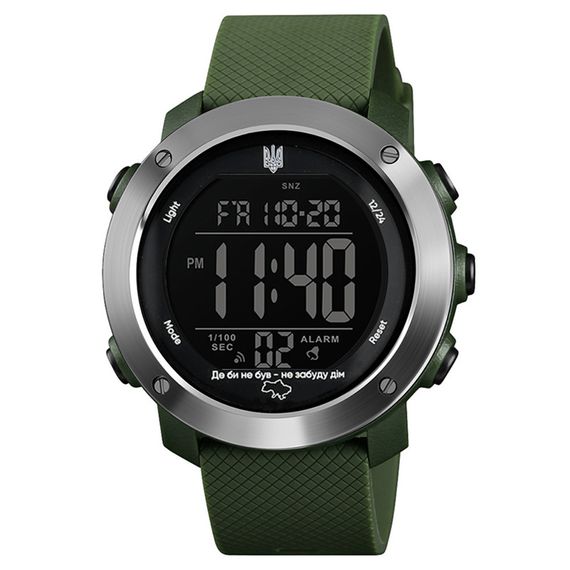 Годинник A2warder 033 Де би не був Army Green-Silver-Black