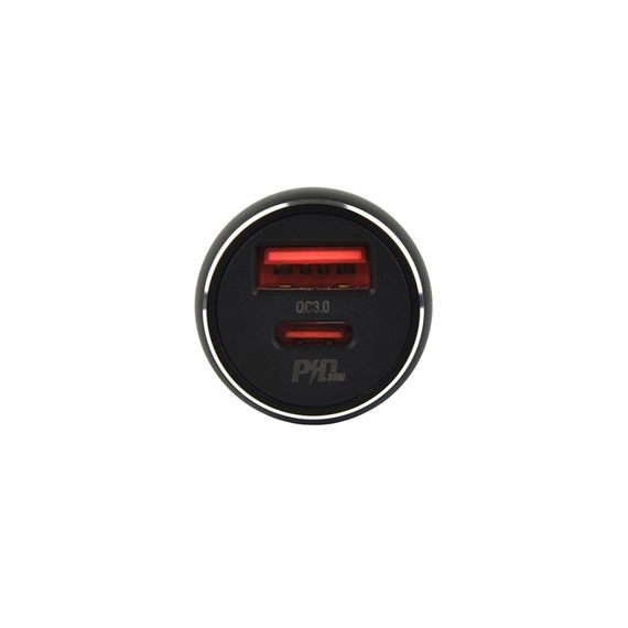 Автозарядний пристрій Hoco NZ5 Smooth road PD 30W+QC3.0 Type-C to Type-C | Зображення 3