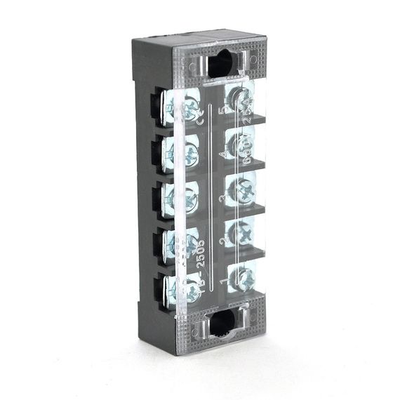 Клеммная колодка 5-разрядная TB-2505 25A/600V, цена заill