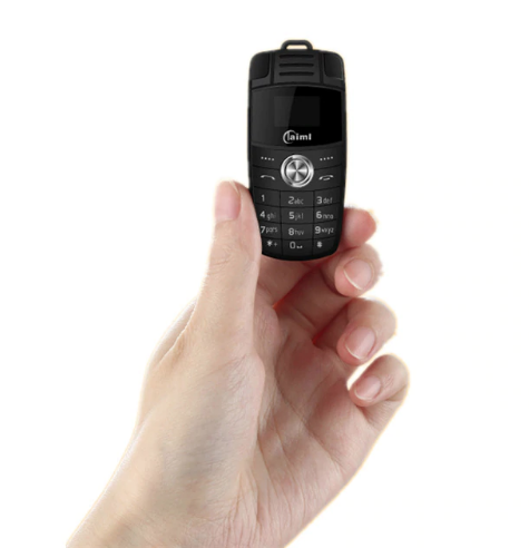 Міні мобільний маленький телефон Laimi BMW X6 (2Sim) BLACK (код: SKU-1501238458)
