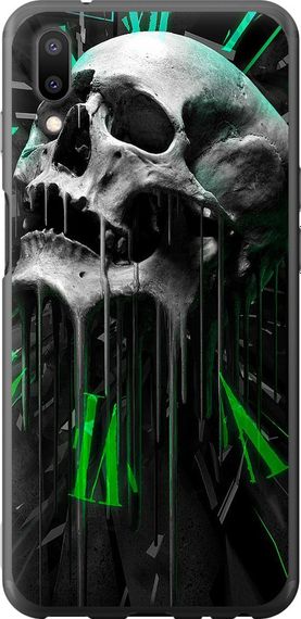Чехол на Meizu E3 Череп-часы "4100u-1518-17620"