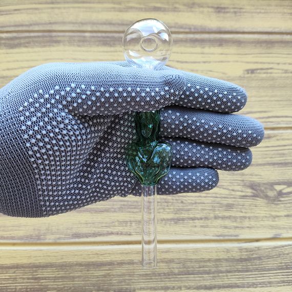 Стеклянная трубка Lady Oil Green | Зображення 2