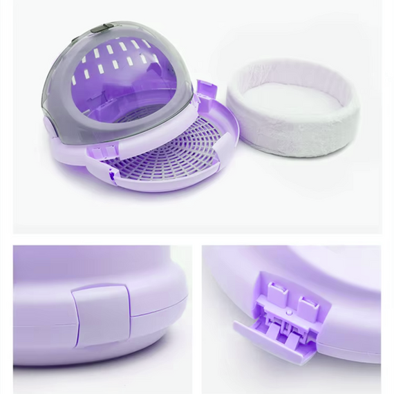 Космічний переноска-капсула скафандр фіолетова Zmaker 3в1 для котів та собак — інноваційний дизайн і комфорт | Зображення 2