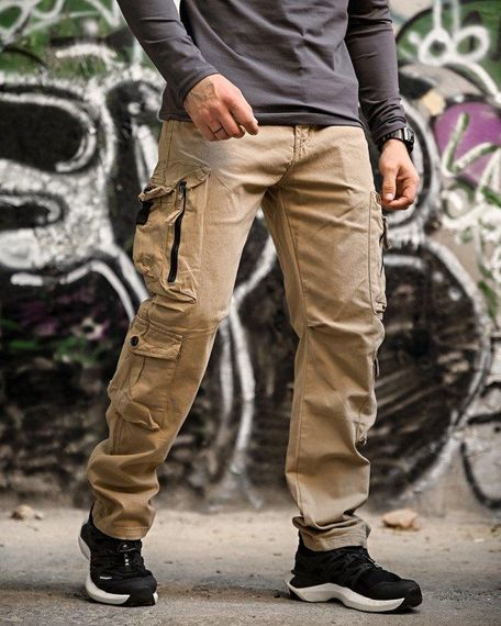 Городские карго штаны  jeans coyot ПП7857 | Зображення 1