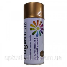 Краска (эмаль) аэрозольная Fügenlux молотковая, коричневая, 400мл - АКЦИЯ