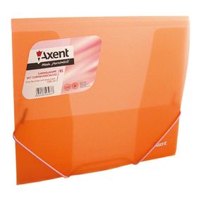 Папка на резинках Axent В5, transparent, red (1505-24-А) - Топ Продаж!