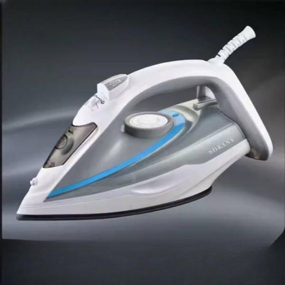 Утюг паровой с антипригарным покрытием 2200Вт SOKANY SK-YD-2117 Серый