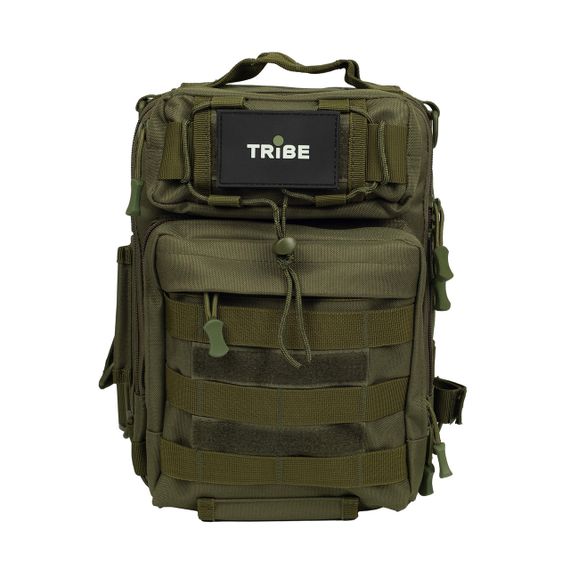 Сумка через плече Tribe Sling Pack 6,5л оливкова, тактична сумка слінг трайб з MOLLE для EDC | Зображення 1