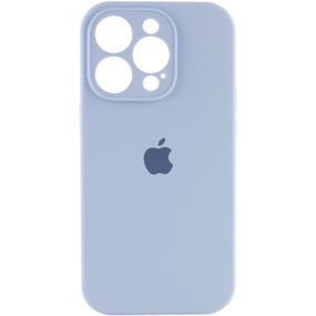 Чохол Silicone Case Full Camera Protective (AA) для Apple iPhone 16 Pro Max (6.9") Блакитний / Lilac Blue