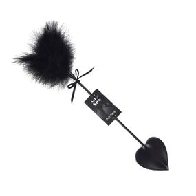 Щекоталка со шлепалкой Пика Art of Sex – Puff Peak, черная sexstyle