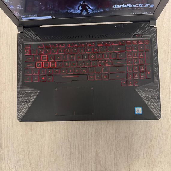 Игровой ноутбук Б-класс Asus TUF Gaming FX504GM / 15.6" (1920x1080) IPS / Intel Core i5-8300H (4 (8) ядра по 2.3 - 4.0 GHz) / 8 GB DDR4 / 256 GB SSD / nVidia GeForce GTX 1060, 3 GB GDDR5, 192-bit / WebCam б/у | Зображення 2