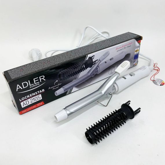 Конусні плойки для завивки волосся Adler AD 2105 20Вт, Плойка для накрутки локонів Плойка кучерів TU-93 | Зображення 7