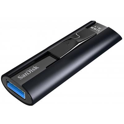 USB флеш накопичувач SanDisk 256GB Extreme Pro Black USB 3.1 (SDCZ880-256G-G46) | Зображення 3