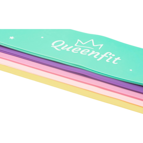 Набір резинок для фітнесу Queenfit 0,5-30кг Q-66435 | Зображення 3