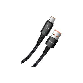 Дата кабель USB 2.0 AM to USB-C 3.0m 100W black Essager (EXC7A-CGC01-P)