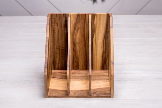 Підставка для папок та документів на 3 секції з логотипом | Зображення 2