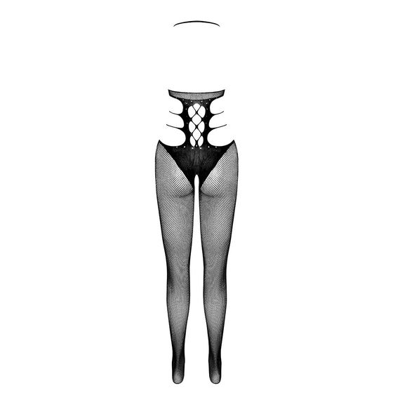Еротичний бодістокінг Passion BS084 black | Зображення 5