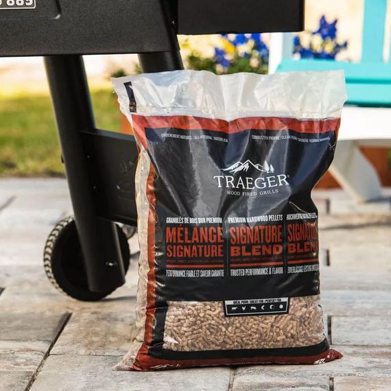 Пелети для гриля фірмова суміш Signature Blend 9кг 20л Traeger PEL346 Код: 009752 | Зображення 2