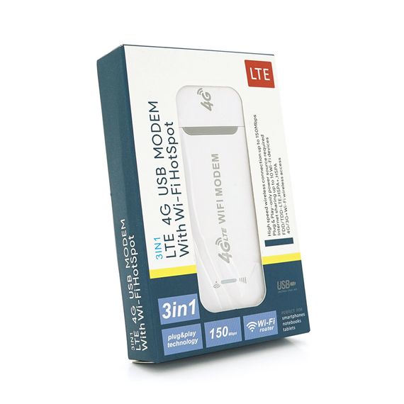 4G модем (LTE) B1/3/5/7/8/20/40, USB, BOX | Зображення 1