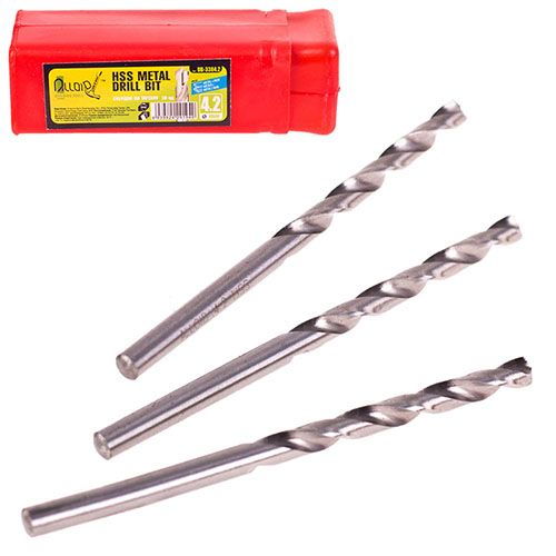Свердло по металу 4,3мм DIN338 Alloid
