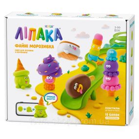 Меганабор самозатвердевающего пластилина Липака – Классное мороженое