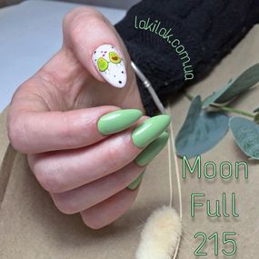 Гель-лак Moon Full №215 фісташка 8мл