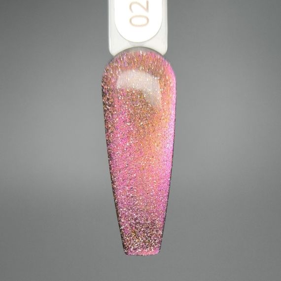 Світловідбивний гель-лак Gelix Space Cat №2 (з ефектом котячого ока) 8мл | Зображення 3