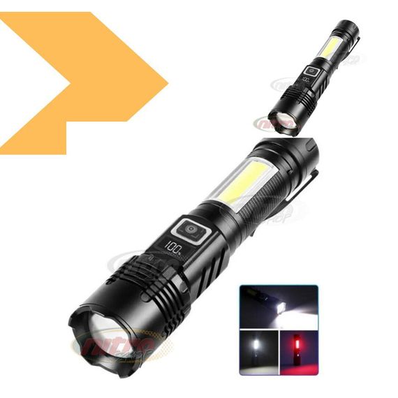 Ліхтар COB18 White Laser LED XPRO PM10 TG COB з магнітом, Power Bank, зарядка через Type-C, zoom (47148-18_265) | Зображення 1