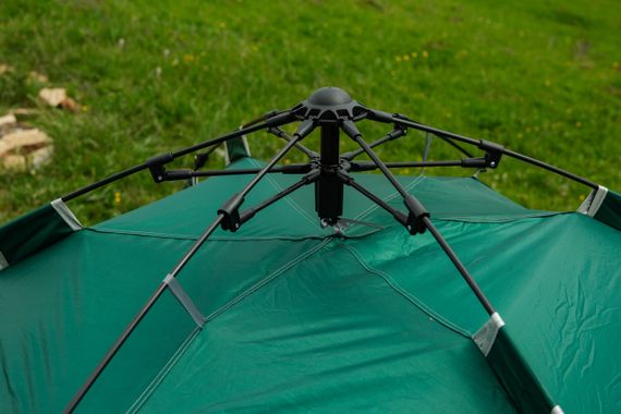 Палатка автоматическая 2-x местная 210*150*120 см, черная | Зображення 7