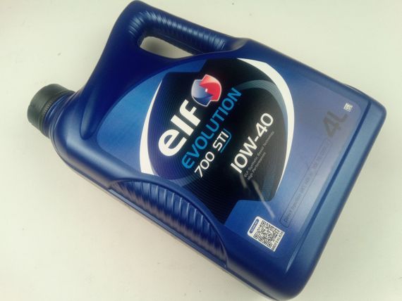 Олива моторна 10W-40 напівсинтетична ELF Evolution 700 STI 4 л. (7701208265) (214120) | Зображення 3