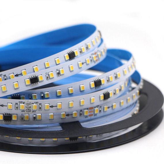 Світлодіодна LED стрічка PROLUM™ RUN 24V; 2835\120; IP20; Series "SMART", Білий+Тепло-Білий (2700-6500K)