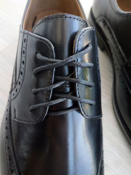 Шикарні чорні броги Sensor 39 розмір | Зображення 4