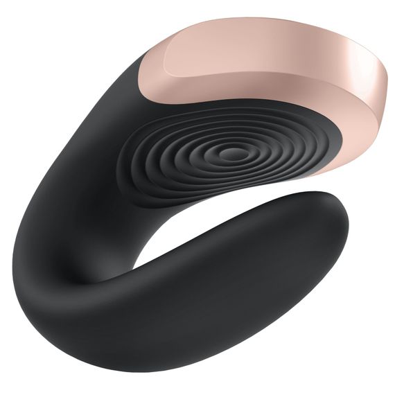 Смарт-вібратор для пар Satisfyer Double Love, Чорний | Зображення 5