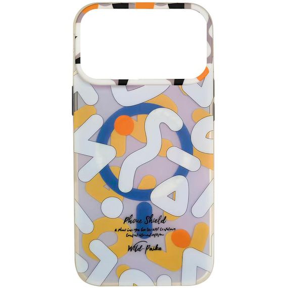 TPU чохол Pastel Chaos with Magnetic Fit для Apple iPhone 17 Pro Max (6.9") White
