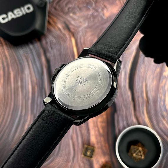 Чоловічий годинник Casio MTP-VD01BL-1B | Зображення 4