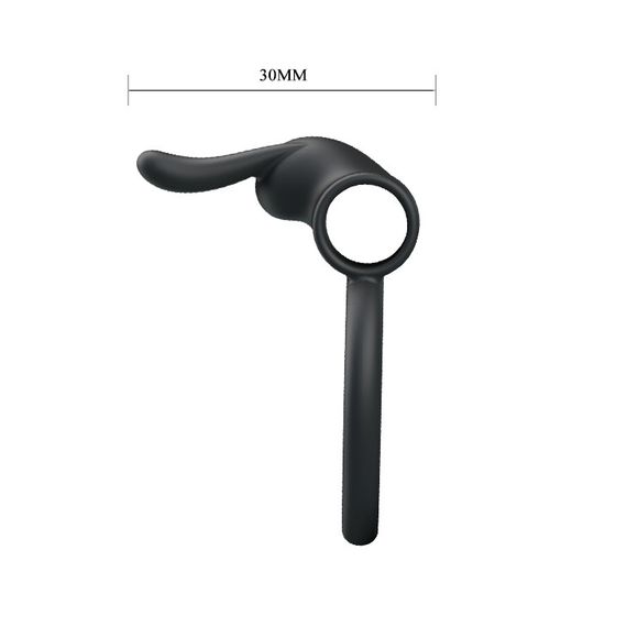 Эрекционное кольцо - Pretty Love Osmond Cock Ring Black sexstyle | Зображення 2