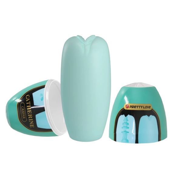 Мастурбатор яйце Pretty Love CATHERINE — Caspar Blue, BI-014832-4-1 Sex Aura | Зображення 1