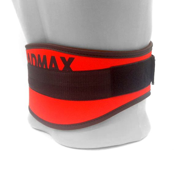 Пояс для важкої атлетики MadMax MFB-421 Simply the Best неопреновий Red XXL | Зображення 6