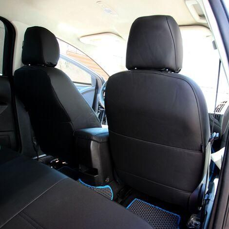 Чехлы на сиденья из экокожи и автоткани ВАЗ Priora 2171 2009-2018 EMC-Elegant | Зображення 5