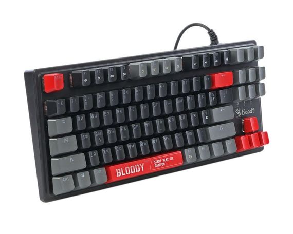 Механічна ігрова клавіатура Bloody S310N (Energy Red), USB, чорний | Зображення 3