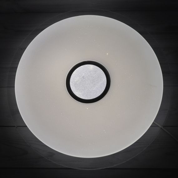 Сучасний круглий світильник стельовий LED для кімнати кухні ванної 25714 Білий 5х56х56 см. | Зображення 2