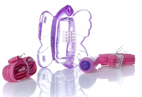 Вібро-стимулятор метелик Butterfly Purple, BS6700056 Sex Aura | Зображення 2